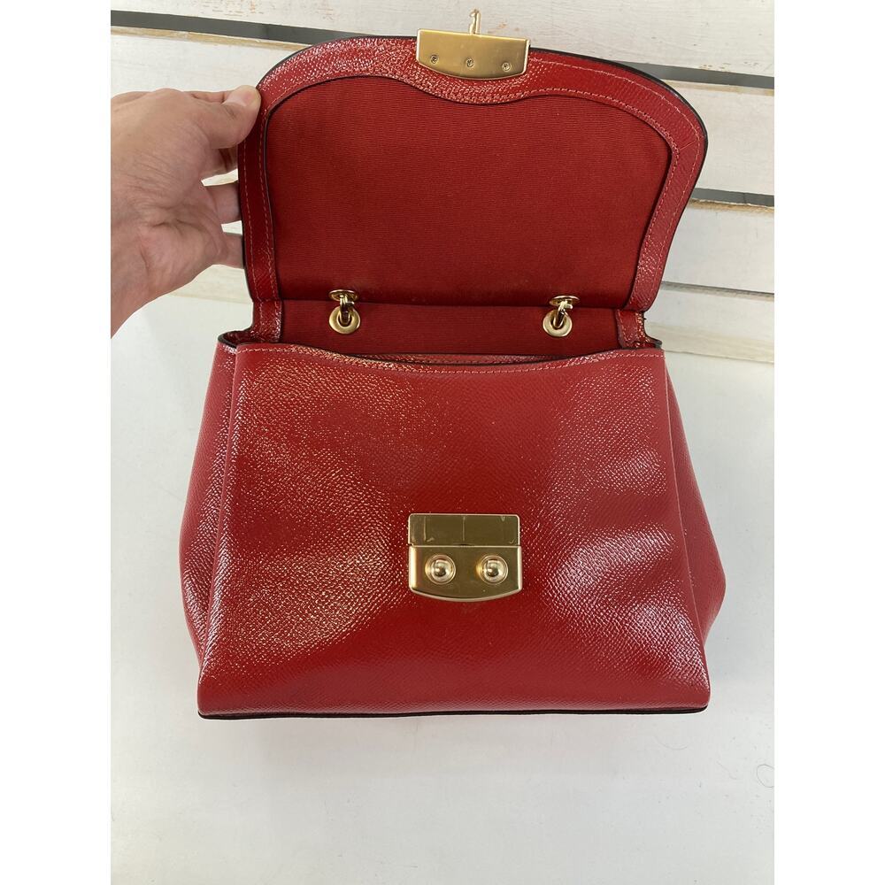 COACH F37833 SMALL RED PATTON LEATHER CROSSBODY BAG - Picture 13 of 16